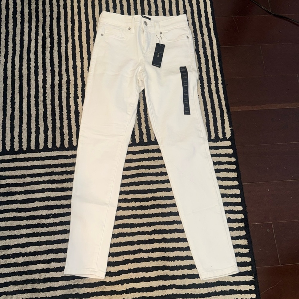 NWT Banana Republic White Jeans size 24